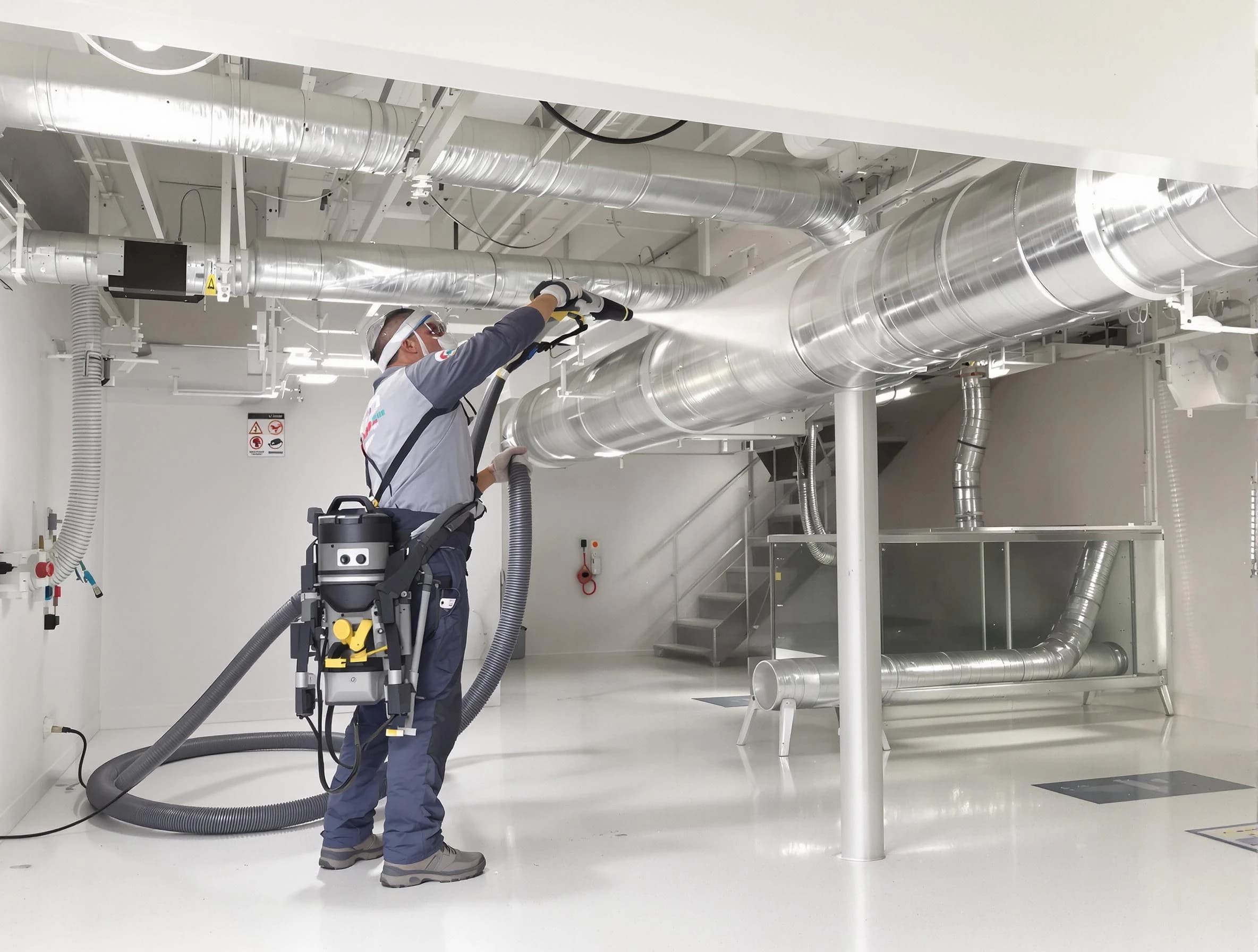 Professional central duct cleaning by Brighton Air Duct Cleaning in Brighton