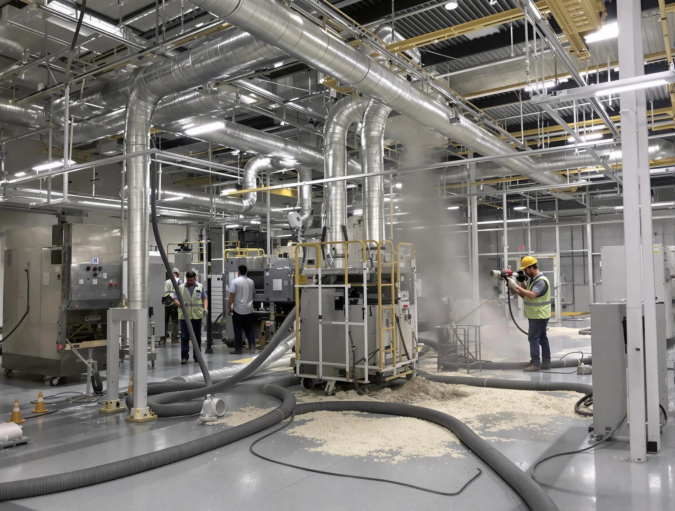 Heavy-duty industrial duct cleaning by Brighton Air Duct Cleaning in Brighton